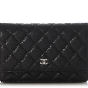 Chanel Wallet on Chain – Black Quilted Caviar