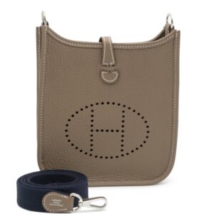 Hermès Mini Evelyne II TPM 16 – Etoupe Clemence