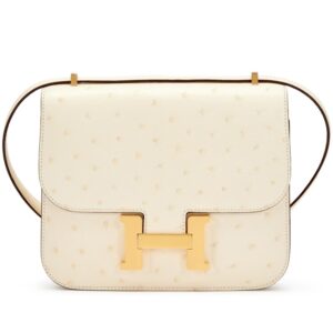 Hermès Mini Constance 18 – Nata Ostrich