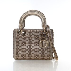 Christian Dior Beaded Lambskin Lady Dior